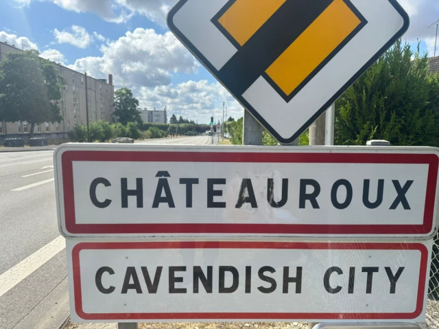 Tour de France sign