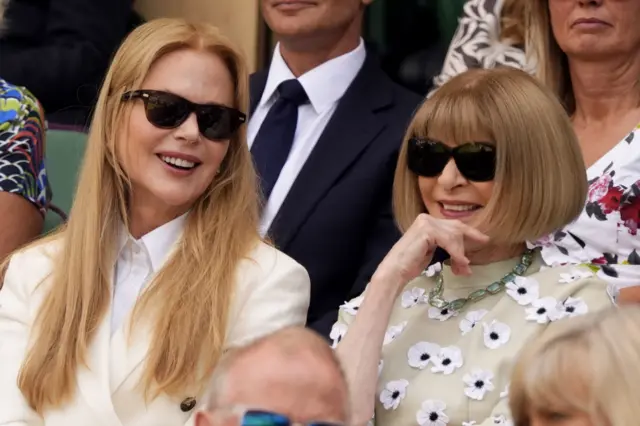 Nicole Kidman and Dame Anna Wintour