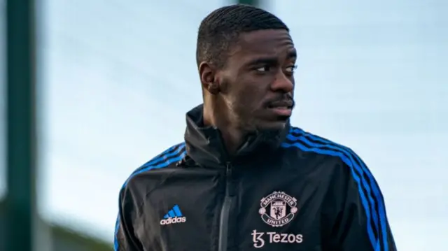 Axel Tuanzebe during his time at United
