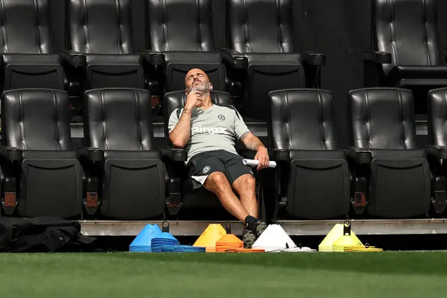 Chelsea head coach Enzo Maresca
