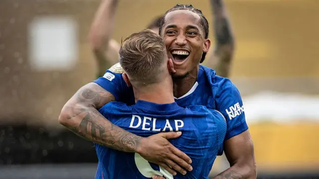 Joao Pedro and Liam Delap