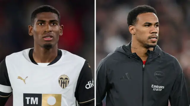 Cristhian Mosquera and Gabriel