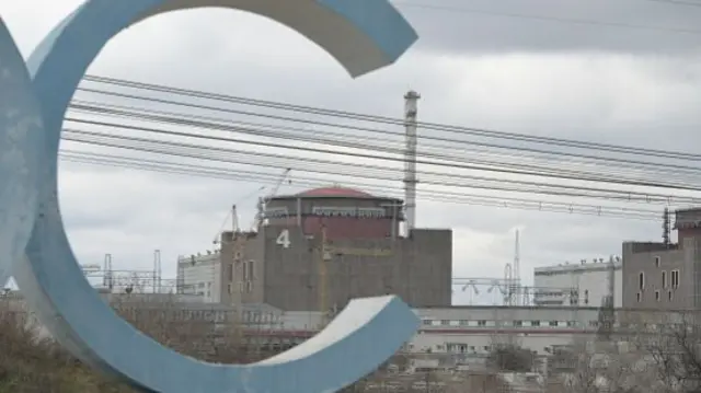 Zaporizhzhya Nuclear Power Plant (ZNPP) in Russian-controlled Energodar,