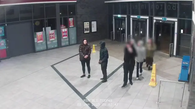 CCTV image of Mark Gordon and Constance Marten