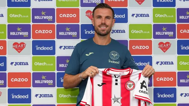 Jordan Henderson after Brentford signing