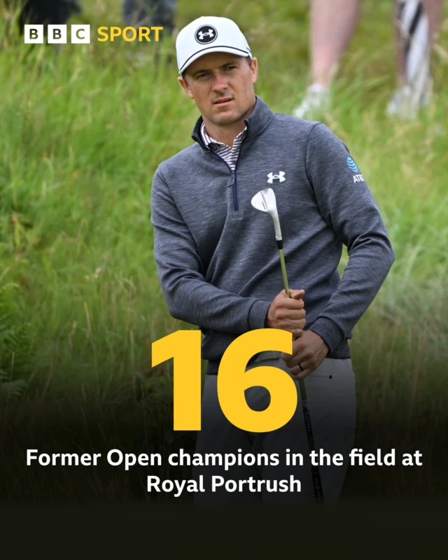 16 former Open champions in field