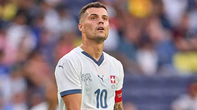 Switzerland midfielder Granit Xhaka