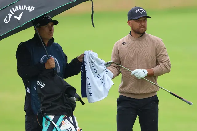 Xander Schauffele at The Open, Portrush