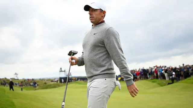 Rory McIlroy at The Open 2025