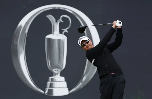 Sadom Kaewkanjana tees off at Portrush