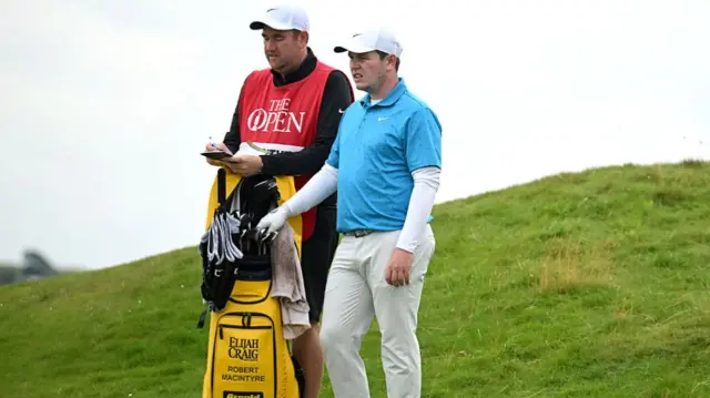 Robert MacIntyre at The Open 2025