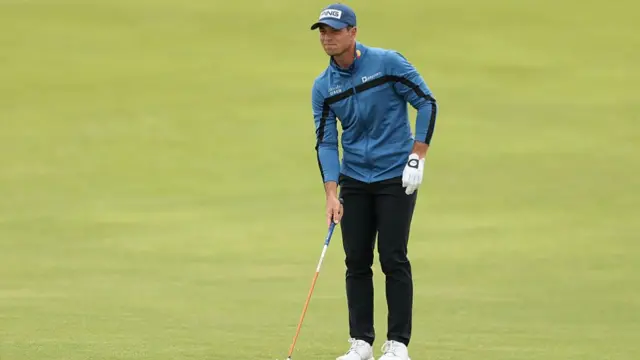 Hovland at The Open