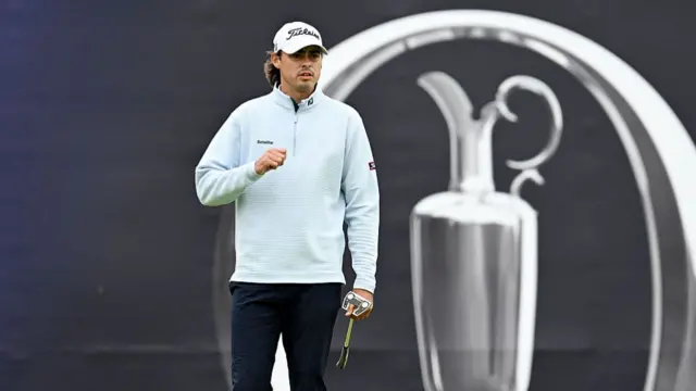 Jacob Skov Olesen looks on during the 153rd Open Championship