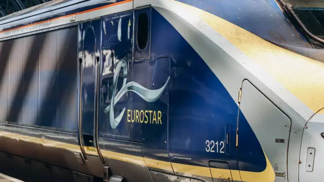 A Eurostar train.