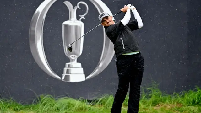 Christiaan Bezuidenhout at The Open