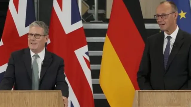 Starmer and Merz