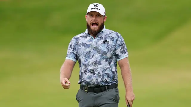 Tyrrell Hatton at The Open 2025