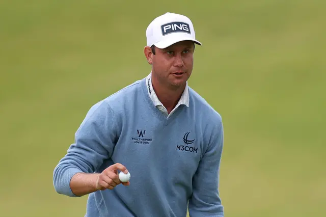 Harris English on day one of The Open, Portrush