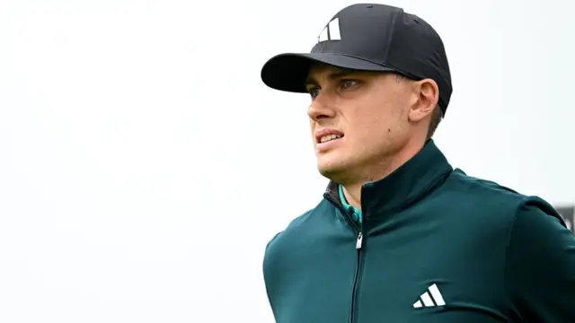 Aberg at The Open 2025