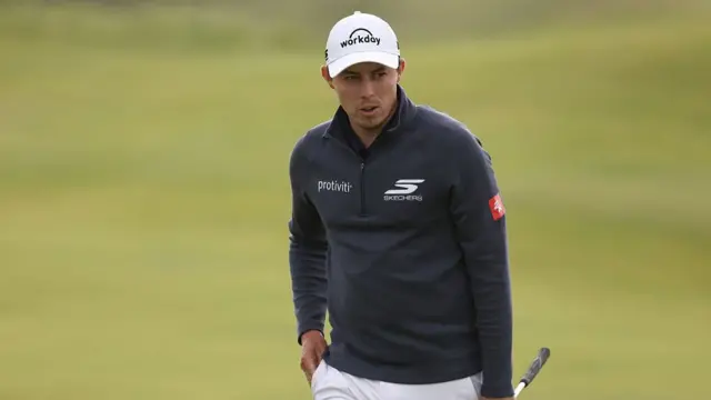 Matt Fitzpatrick at The Open 2025