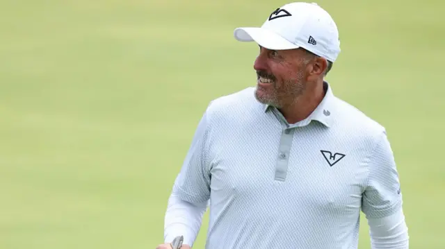 Phil Mickelson at The Open 2025