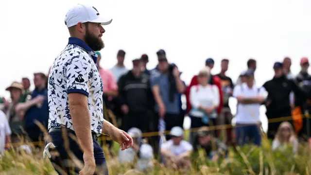 Tyrrell Hatton at the 2025 Open