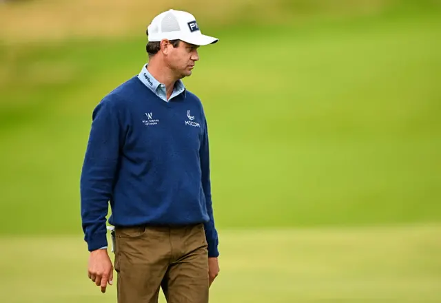 Harris English on day two of The Open, Portrush
