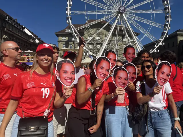 Fans of Iman Beney