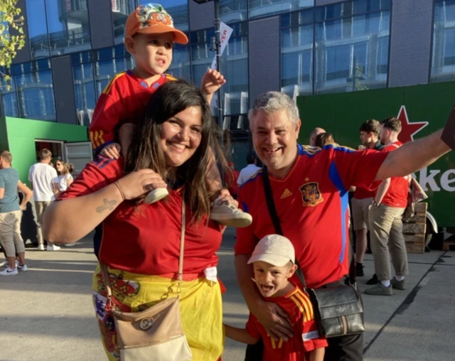 Spain fans