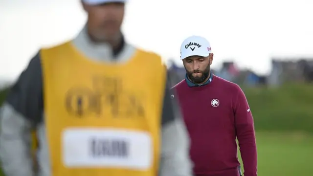 Jon Rahm at The Open 2025