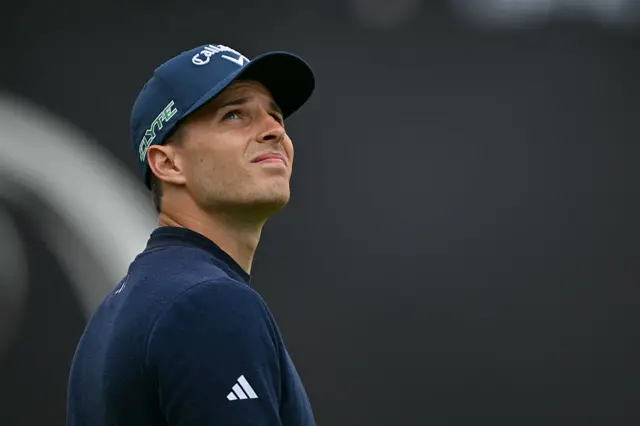 Matthew Jordan on day two of The Open, Portrush