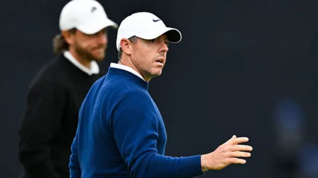 Rory McIlroy and Tommy Fleetwood