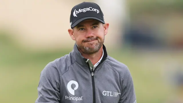 Brian Harman at the 2025 Open
