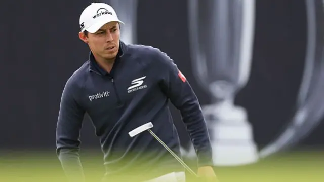 Matt Fitzpatrick at The Open 2025