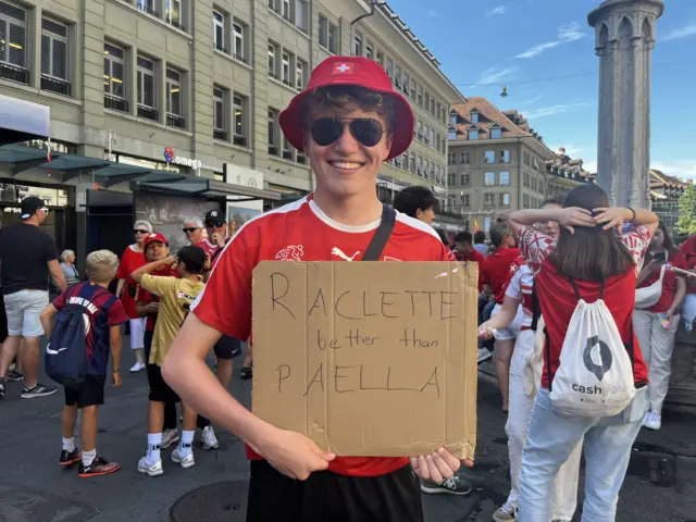 Switzerland fans