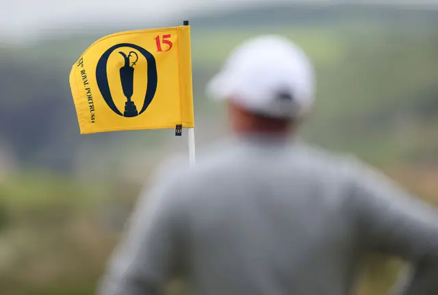 Pin at the 2025 Open Championship