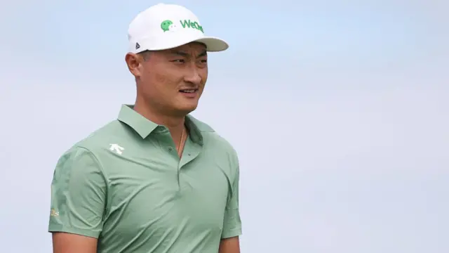 Haotong Li at the 2025 Open