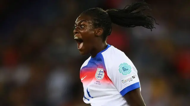 Michelle Agyemang in action