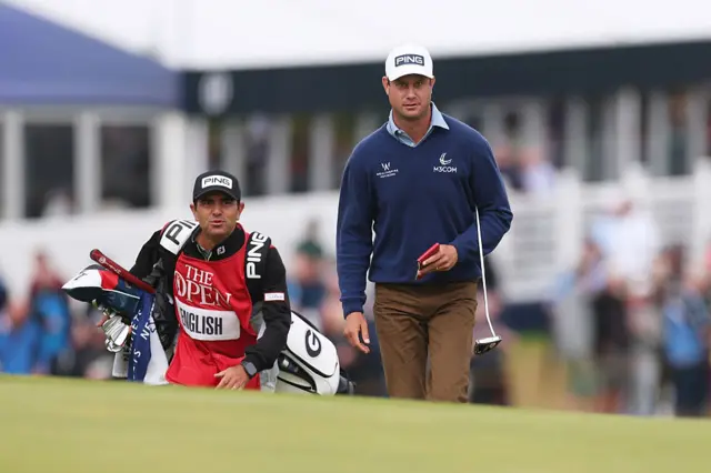 Harris English on day two of The Open at Portrush