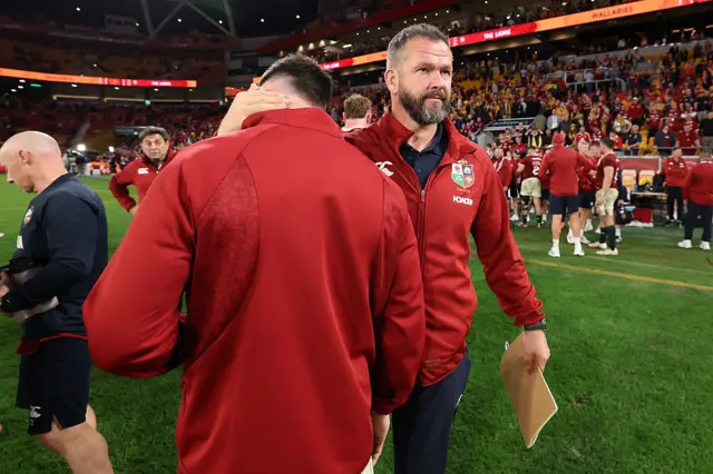Lions Head Coach Andy Farrell