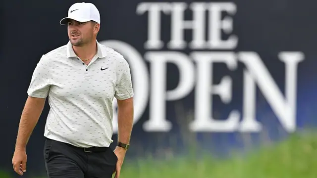 Chris Gotterup at The Open