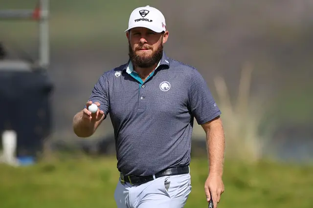 Tyrrell Hatton on day three of The Open, Portrush