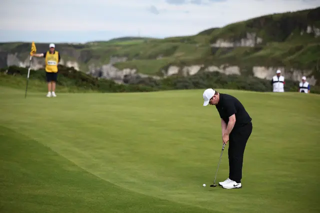 Robert MacIntyre on day three of The Open at Portrush