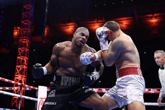 Usyk lands on Dubois