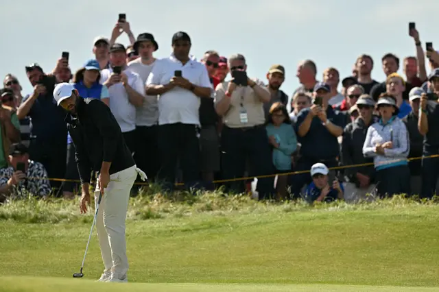 Scottie Scheffler on day three of The Open at Portrush