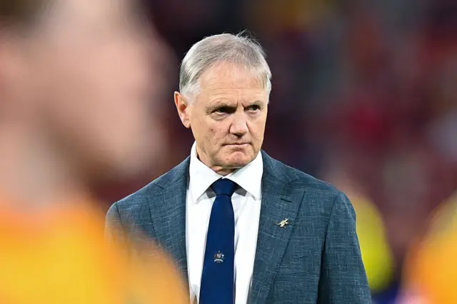 Head coach Joe Schmidt of Australia