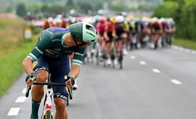 Johnathan Milan at the Tour de France