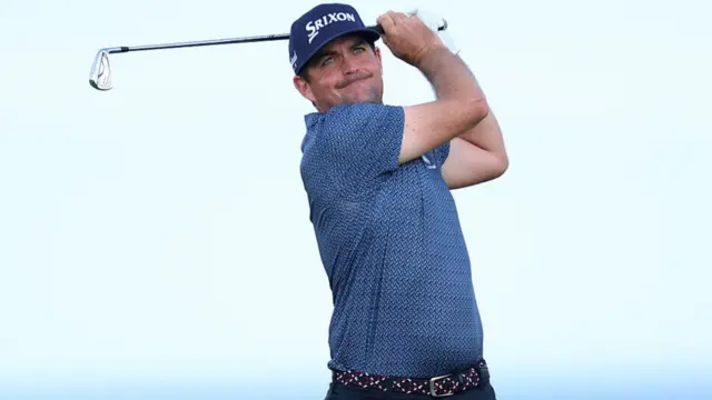 Keegan Bradley at The Open