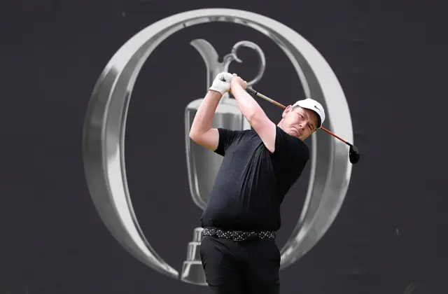 Robert MacIntyre on day three of The Open