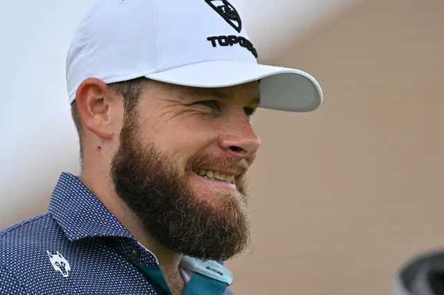Tyrrell Hatton on day three of The Open at Portrush